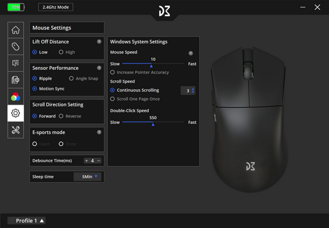 Test myszki Dream Machines DM9 Skill Wireless - Jeden z tańszych modeli z odświeżaniem 8000 Hz w standardzie [nc1]