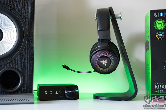 Recenzja Razer Kraken V4 Pro. Trzy rodzaje łączności, stacja z wyświetlaczem OLED, haptyka i mnóstwo innych funkcji [nc1]
