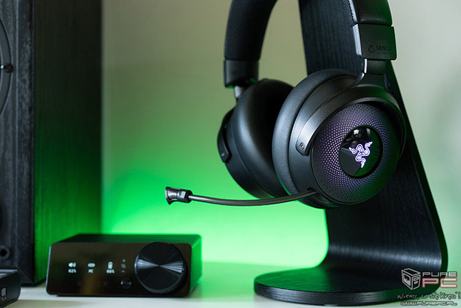 Recenzja Razer Kraken V4 Pro. Trzy rodzaje łączności, stacja z wyświetlaczem OLED, haptyka i mnóstwo innych funkcji [nc1]