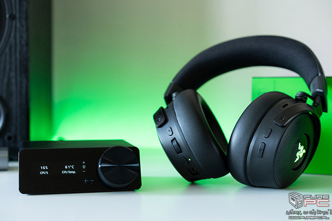 Recenzja Razer Kraken V4 Pro. Trzy rodzaje łączności, stacja z wyświetlaczem OLED, haptyka i mnóstwo innych funkcji [nc1]