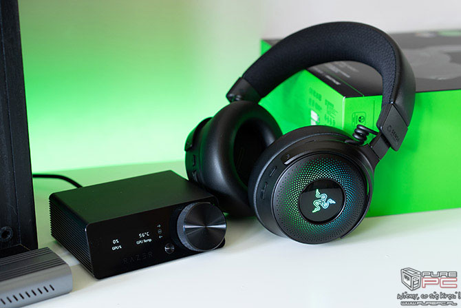 Recenzja Razer Kraken V4 Pro. Trzy rodzaje łączności, stacja z wyświetlaczem OLED, haptyka i mnóstwo innych funkcji [nc1]