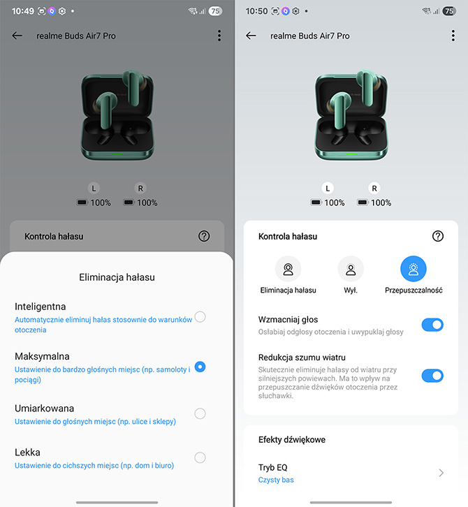 Recenzja Realme Buds Air 7 Pro. Dobre słuchawki, ale… niewiele lepsze od poprzednika i przy okazji droższe [nc1]