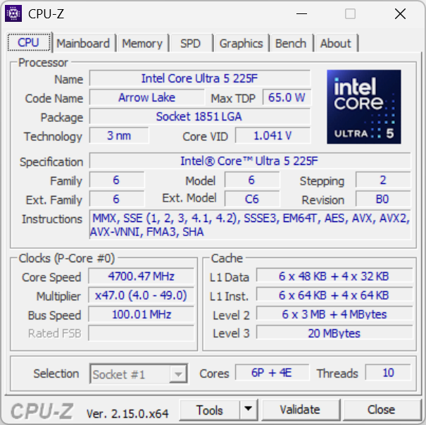 Test komputera Mad Dog Masterpiece - Intel Core Ultra 5 225F i NVIDIA GeForce RTX 5070. Zestaw złożony na podzespołach MSI [nc1]