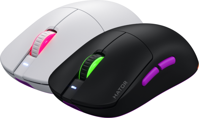 Test myszki Hator Quasar 3 Ultra 8K Wireless - Sensor Pixart 3950 i odświeżanie 8000 Hz. Topowa specyfikacja za 350 złotych [nc1]
