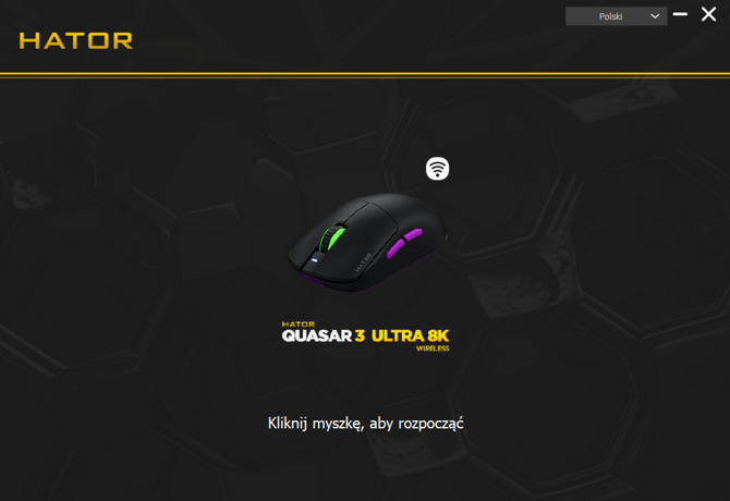 Test myszki Hator Quasar 3 Ultra 8K Wireless - Sensor Pixart 3950 i odświeżanie 8000 Hz. Topowa specyfikacja za 350 złotych [nc1]