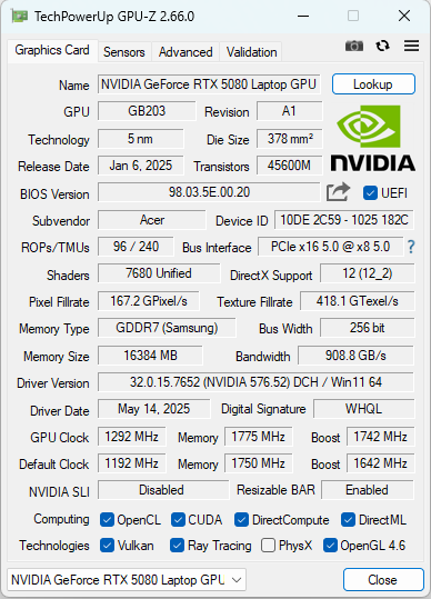 Wypasiony notebook do gier w naszych rękach. Test Predator Helios 18 AI z kartą NVIDIA GeForce RTX 5080 Laptop GPU [nc1]