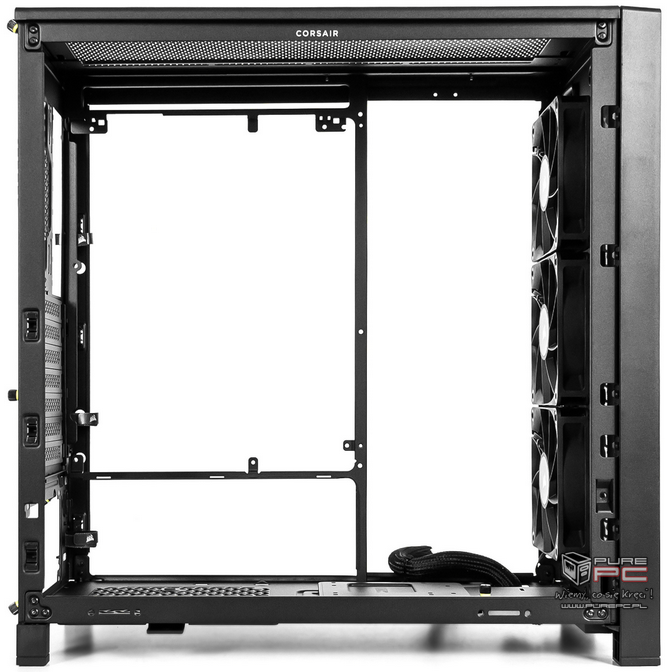 Test obudowy komputerowej Corsair Frame 4000D RS - Przewiewna modułowa konstrukcja z kilkoma fajnymi udogodnieniami [nc1]