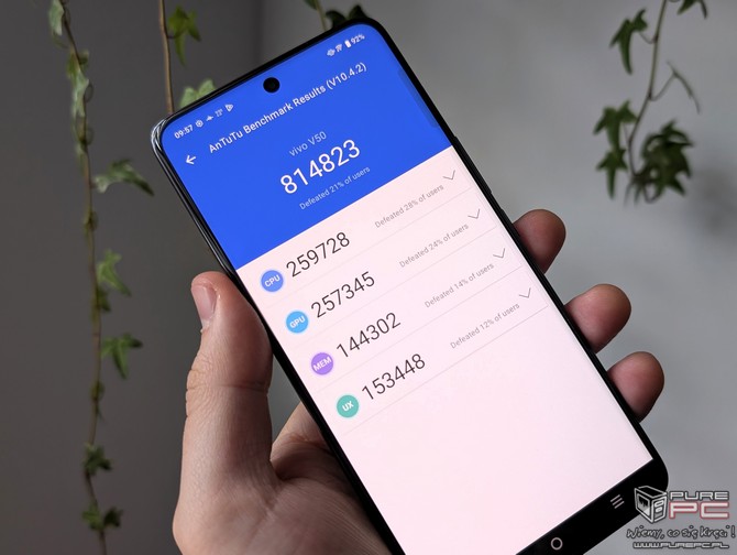 Test smartfona vivo V50 - stylowy model z pojemną baterią. Zachwyci amatorów fotografii, ale rozczaruje maniaków wydajności [nc1]