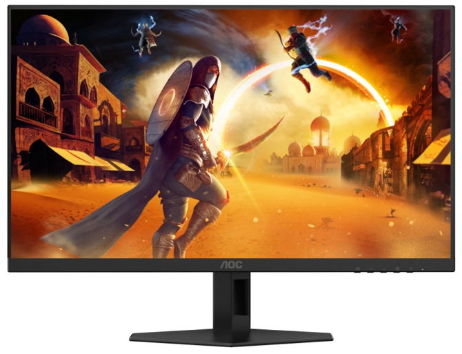 Test AOC 24G4XE - Hitowy monitor dla mniej wymagających graczy. Ekran IPS, 180 Hz i ponad 90% DCI-P3 za mniej niż 500 złotych [nc1]