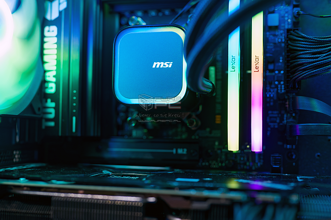 Test chłodzenia AiO MSI MAG CoreLiquid A13 360 - Niedrogi zestaw o dobrej wydajności z efektownym podświetleniem ARGB [nc1]