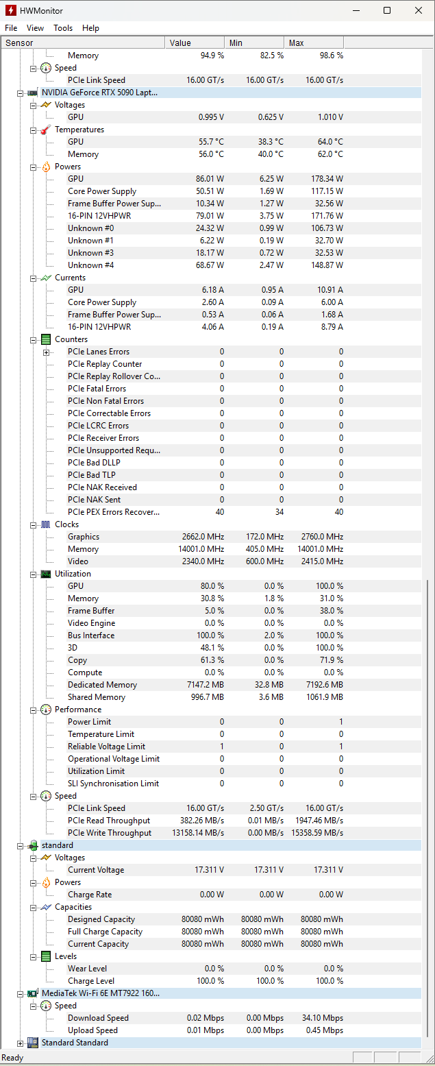 Test Dream Machines RT5090-16PL32 z AMD Ryzen 9 9955HX3D i GeForce RTX 5090 Laptop. Najmocniejszy notebook tej generacji [nc1]