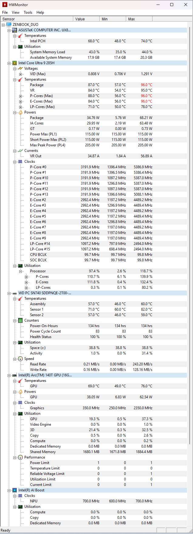 Test ASUS Zenbook Duo z procesorem Intel Core Ultra 9 285H Arrow Lake-H. Laptop, który nie przeszedł wszystkich naszych testów [nc1]