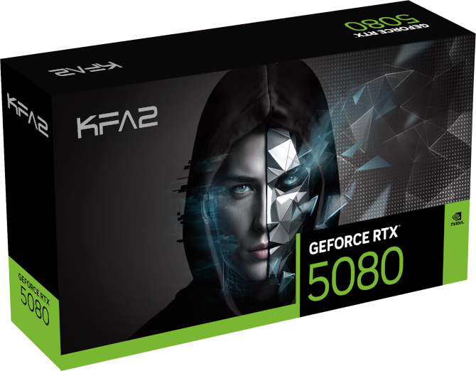 Test karty graficznej KFA2 GeForce RTX 5080 1-Click OC - Efektowne podświetlenie ARGB i regulowana podpórka w komplecie [nc1]