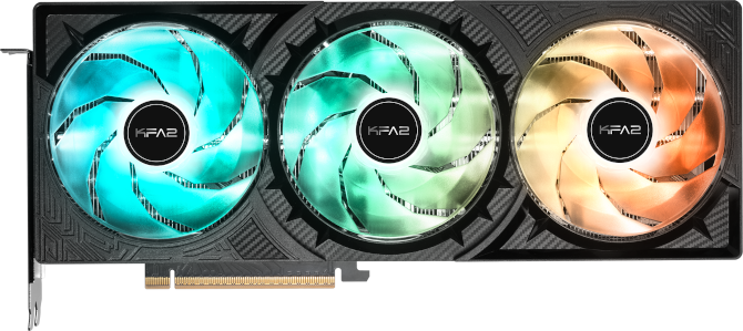 Test karty graficznej KFA2 GeForce RTX 5080 1-Click OC - Efektowne podświetlenie ARGB i regulowana podpórka w komplecie [nc1]