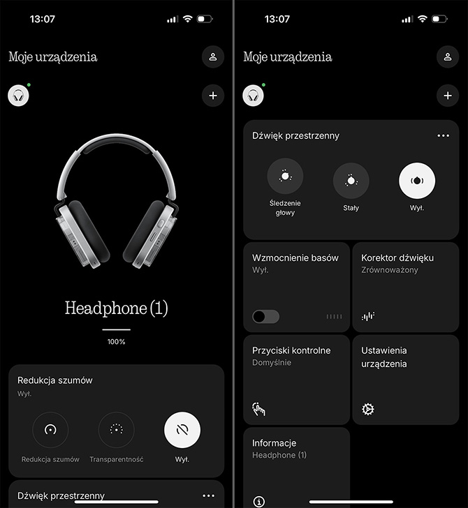 Recenzja Nothing Headphone (1). Nietypowy wygląd tylko odciąga uwagę od tego co ważne [nc1]