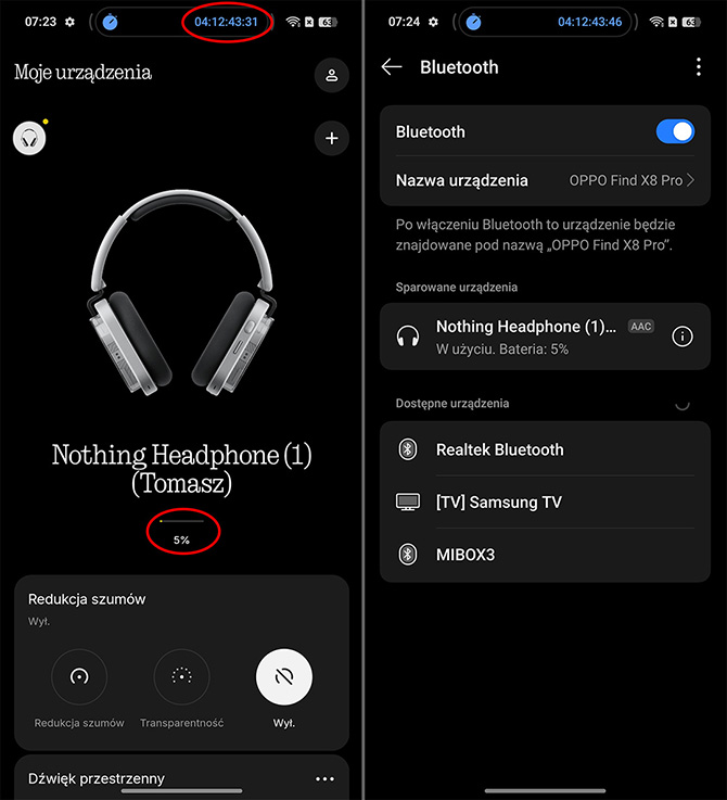 Recenzja Nothing Headphone (1). Nietypowy wygląd tylko odciąga uwagę od tego co ważne [nc48]