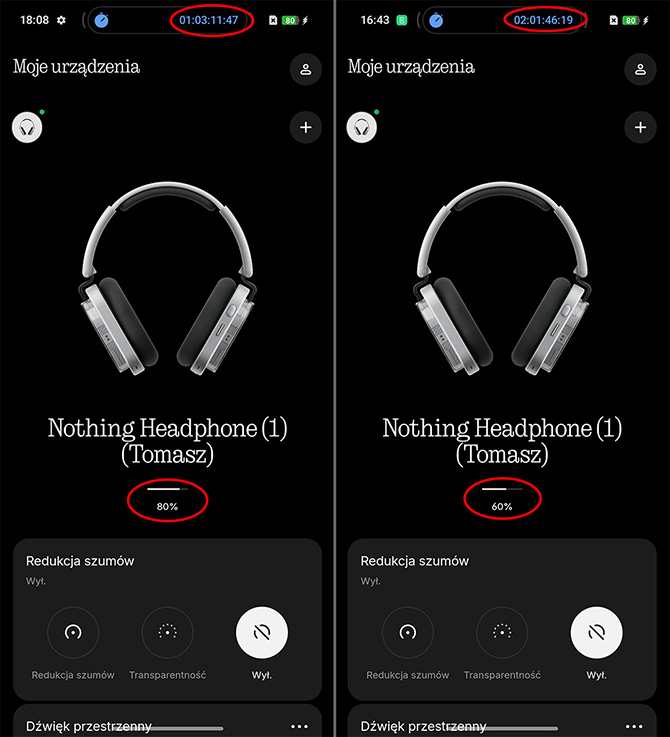 Recenzja Nothing Headphone (1). Nietypowy wygląd tylko odciąga uwagę od tego co ważne [nc49]