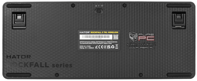 Test klawiatury mechanicznej Hator Rockfall 3 TKL Wireless - Bezprzewodowa łączność, nakładki PBT, wytłumienie i hot-swap [nc1]