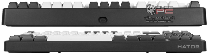 Test klawiatury mechanicznej Hator Rockfall 3 TKL Wireless - Bezprzewodowa łączność, nakładki PBT, wytłumienie i hot-swap [nc1]