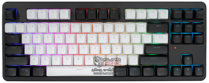 Test klawiatury mechanicznej Hator Rockfall 3 TKL Wireless - Bezprzewodowa łączność, nakładki PBT, wytłumienie i hot-swap [nc1]