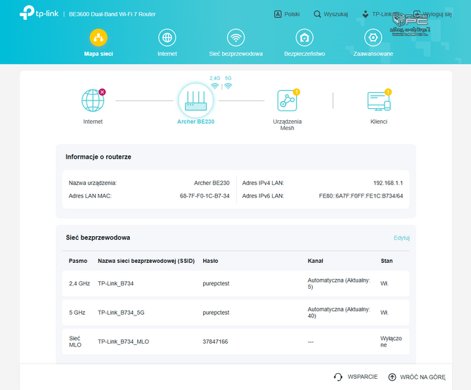Test routera TP-Link Archer BE230 - solidny przedstawiciel standardu Wi-Fi 7 pokazuje, że 802.11be wcale nie musi być drogie. [8]