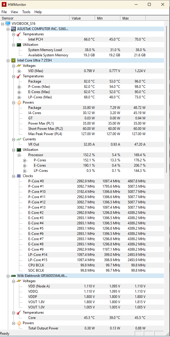 Test ASUS Vivobook S 16 - Notebook do codziennej pracy i rozrywki z Intel Core Ultra 7 255H oraz Intel ARC 140T [nc1]