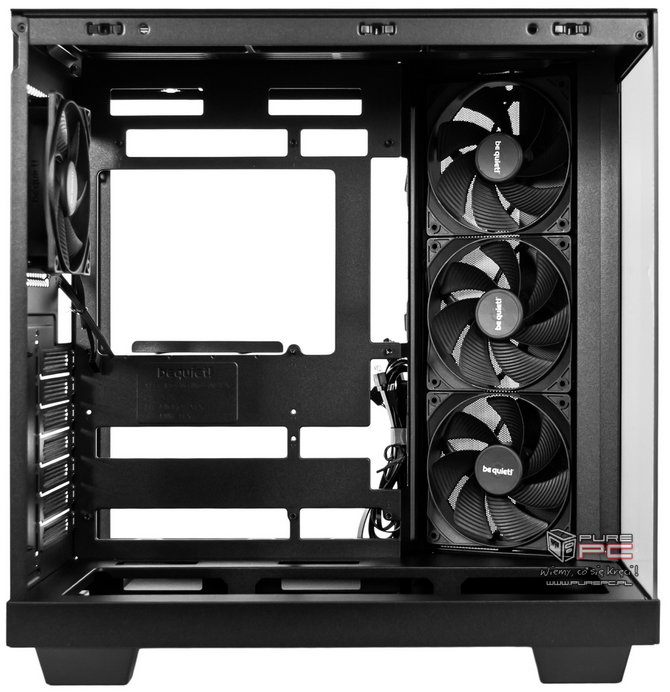 Recenzja obudowy be quiet! Light Base 500 - Akwarium Black Edition. Cztery 120 mm wentylatory i kilka ciekawostek [nc1]