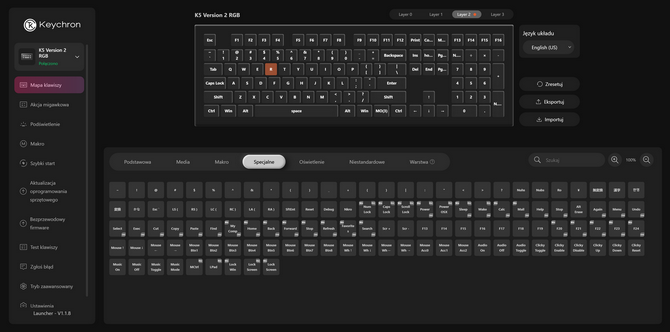 Test Keychron K5 QMK - Niskoprofilowa bezprzewodowa klawiatura mechaniczna. Pełnowymiarowa i dobrze wyceniona [nc1]