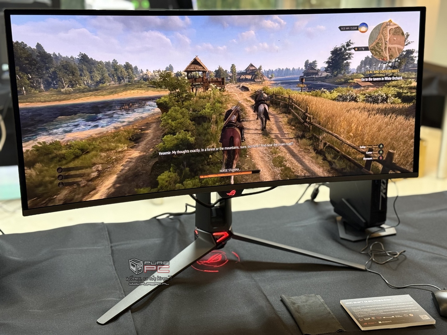 Test ASUS ROG Swift OLED PG34WCDN - Monitor ultrawide z matrycą RGB V ...