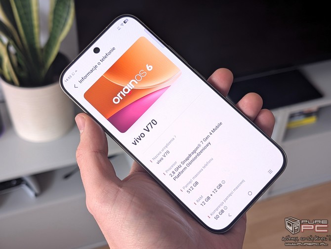 Test smartfona vivo V70 - mocna specyfikacja, pojemna bateria i aparaty ZEISS w eleganckiej, poręcznej obudowie [nc1]
