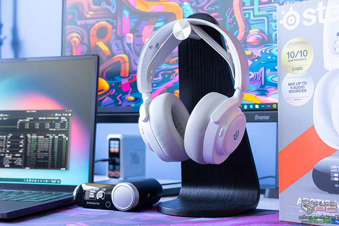 Recenzja SteelSeries Arctis Nova Pro Omni. 4 wejścia audio jednocześnie, 2 akumulatory, 1 stacja na biurku, ANC i Hi-Res [nc1]