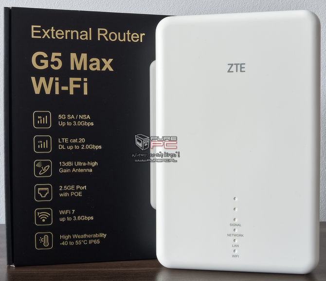 Test routera ZTE G5 Max Wi-Fi - routery 5G jako przełomowa alternatywa dla światłowodu [nc1]
