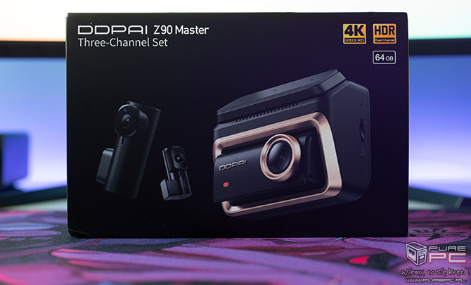 Recenzja DDPAI Z90 Master 3CH. Wideorejestrator 4K + 4K + 3K, z doświetlaniem IR oraz podwójną pamięcią [nc1]