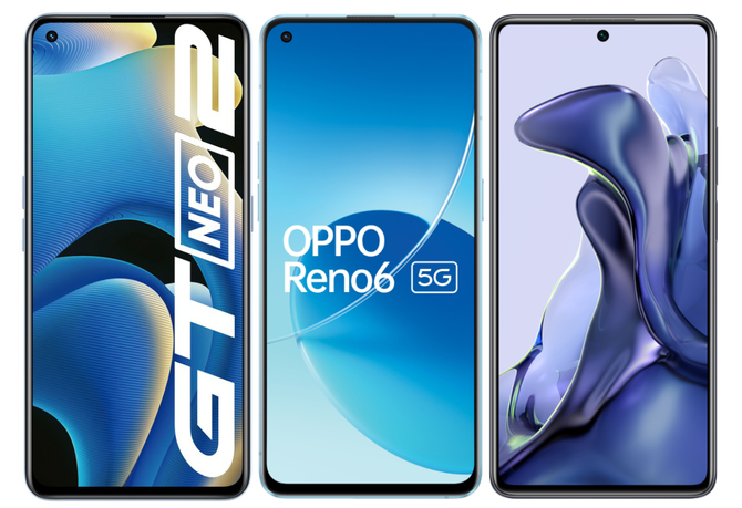 Mocna średnia półka: realme GT NEO 2 5G, Xiaomi 11T i OPPO Reno6 5G. Co łączy wymienione smartfony? [2]