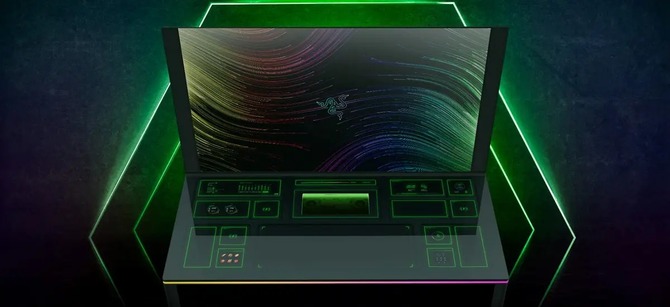 Najdziwniejsze projekty komputerów z CES 2022 - Razer Project Sophia, laptop z chłodzeniem wodnym, składany notebook... [4]