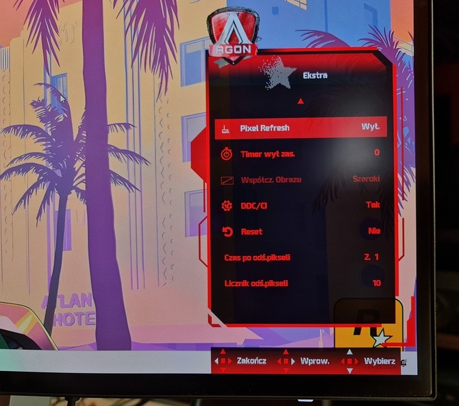 Charakterystyka współczesnych monitorów OLED na przykładzie modelu AOC AGON PRO AG276QZD [nc1]