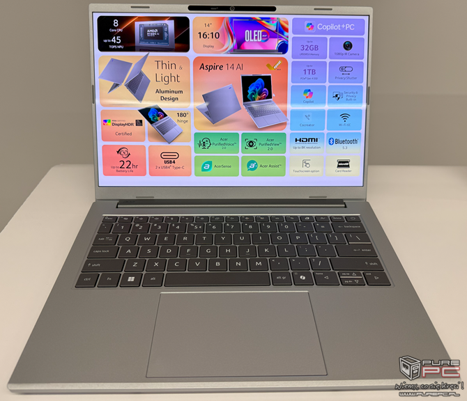 EHA Tech Tour 2025: Konsumenckie laptopy Acer Swift oraz Acer Aspire jako przykłady rozwiązań do domu oraz do zadań AI [nc1]