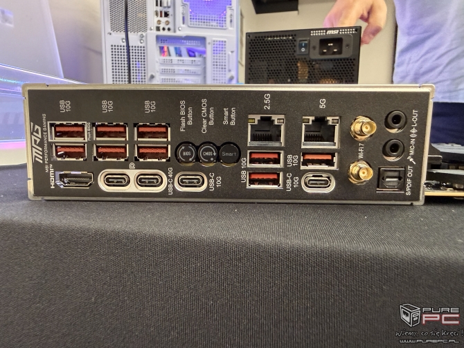 EHA Tech Tour 2025: MSI MEG System, zasilacz z funkcją GPU Safeguard+ oraz płyty główne pod procesory AMD Ryzen 9000 X3D [nc1]