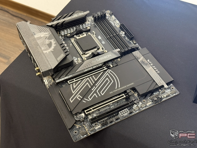 EHA Tech Tour 2025: MSI MEG System, zasilacz z funkcją GPU Safeguard+ oraz płyty główne pod procesory AMD Ryzen 9000 X3D [nc1]