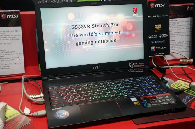 MSI GS63VR i GS73VR pierwsze wrażenia z użytkowania laptopów [2]