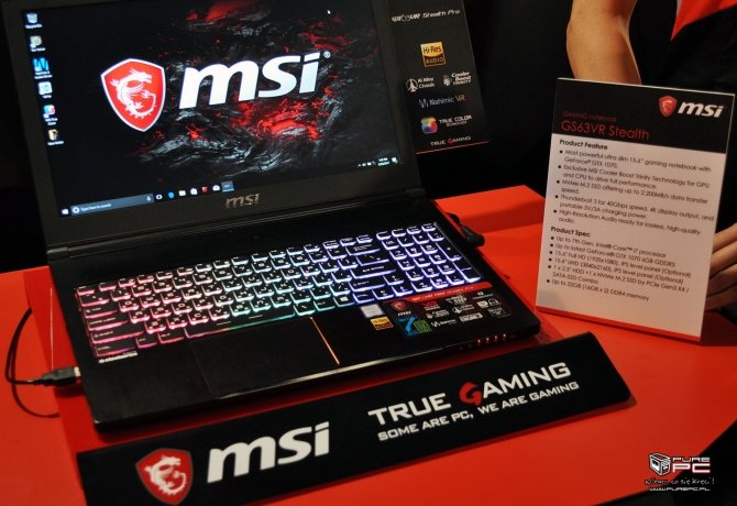 MSI GS63VR i GS73VR pierwsze wrażenia z użytkowania laptopów [6]