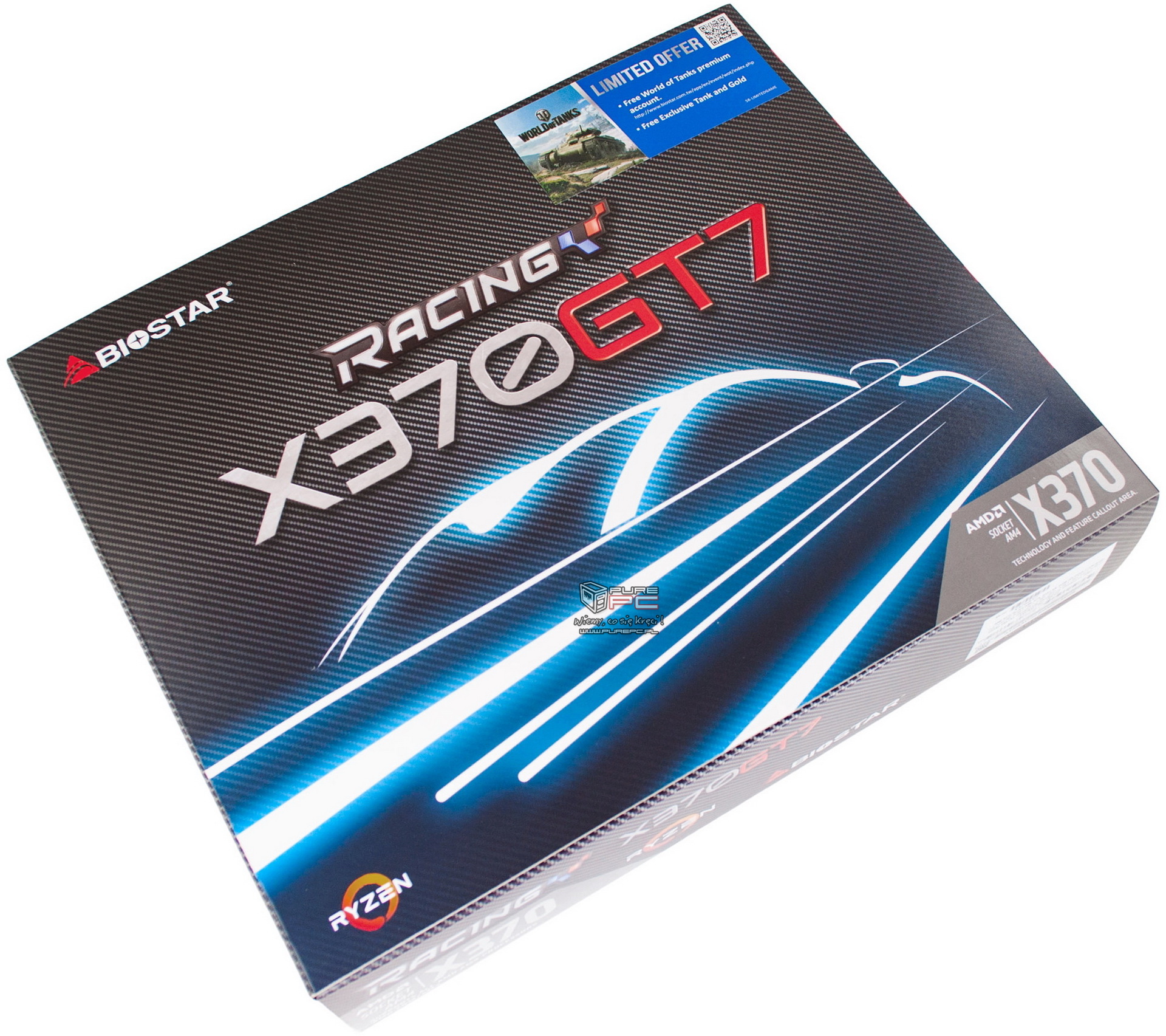 Test płyty głównej Biostar X370 GT7 Racing - Wyścigówka dla