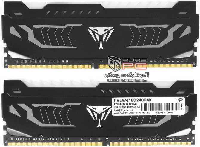 Test pamięci DDR4 Patriot Viper White LED 2400 MHZ CL 14 [15]