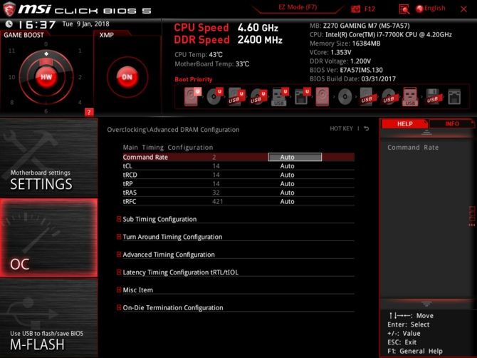 Test pamięci DDR4 Patriot Viper White LED 2400 MHZ CL 14 [9]