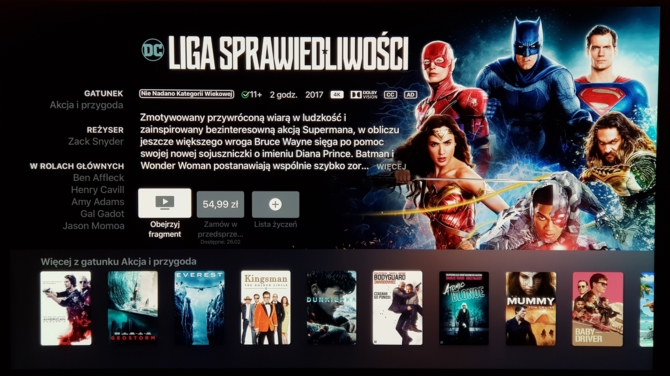 Apple TV 4K - przystawka pozwalająca oglądać filmy Ultra HD [5]