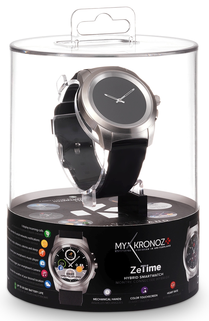 MyKronoz ZeTime: elegancka hybryda zegarka i smartwatcha [3]