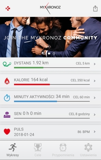 MyKronoz ZeTime: elegancka hybryda zegarka i smartwatcha [50]