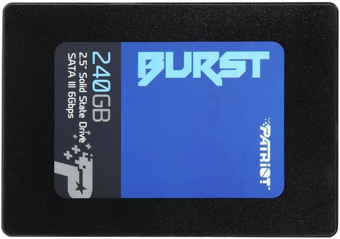 Patriot Burst 240GB Jeden z tańszych SSD dostępnych na rynku [1]