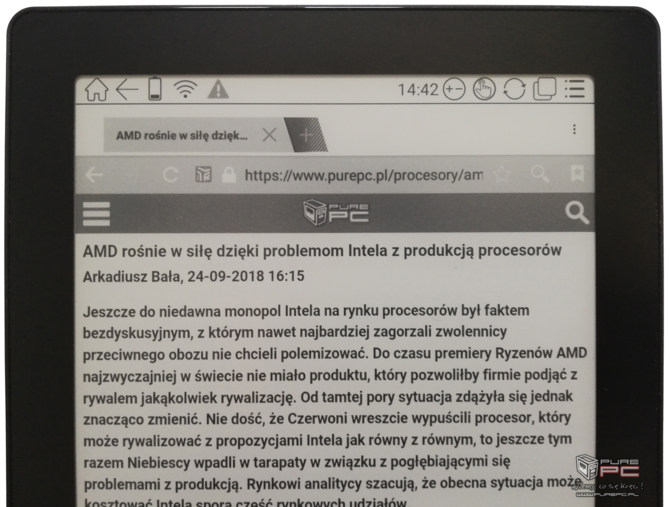 Test e-czytnika Onyx Boox Note S: Androidem i rozmiarem  mocny [8]