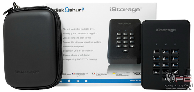 Test iStorage DiskAshur 2 1 TB - Kiedy liczy się nasza prywatność [nc3]